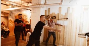 Budapest: Axe Throwing Experience - Safety fences, clear rules, and a real instructor in the room