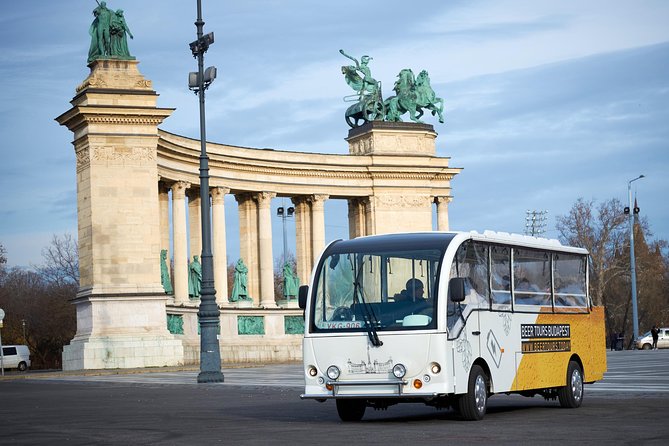 Budapest BeerBus Tour 60 Minutes Private Experience - Heroes’ Square: statue drama and the common Tomb confusion