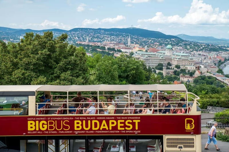 Budapest: Big Bus Hop-On Hop-Off Tour & Danube River Cruise - Pest essentials on the bus: Basilica, bridges, synagogues, and big-city icons