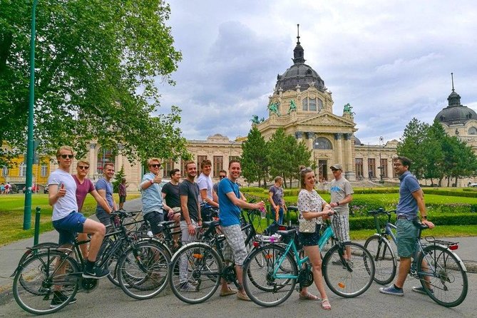 Budapest Bike Tour with Hungarian Goulash - St. Stephen’s Basilica and Parliament: spiritual landmark, then state power