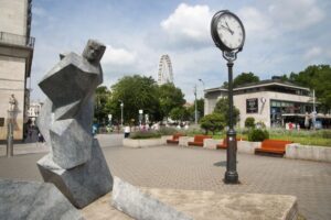 Budapest: City Center Walking Tour - Marcius 15 Square and the Great Blessed Lady cathedral