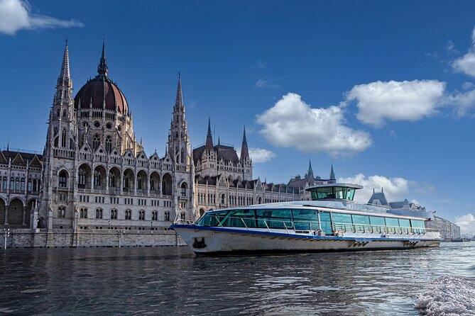 Budapest Danube Cruise with Drink, Audio Guide, Margaret Island - The boat experience: glass, open air, and room to breathe