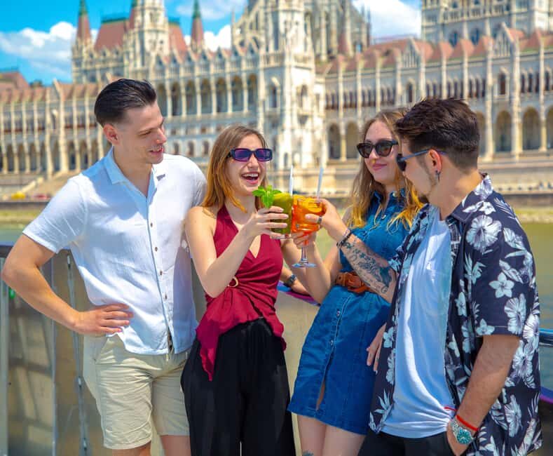 Budapest: Downtown Budapest Cocktail Cruise - Danube Sunset Views and Two Cocktails: What the Hour Feels Like