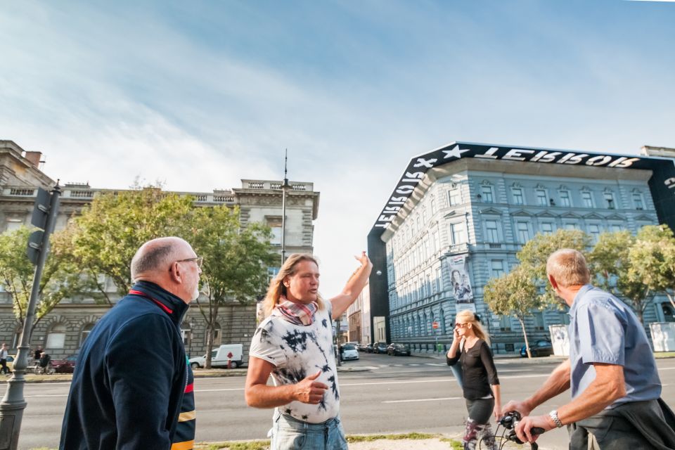 Budapest: Guided City Discovery Bike Tour - Shoes on the Danube Bank: a short stop with weight