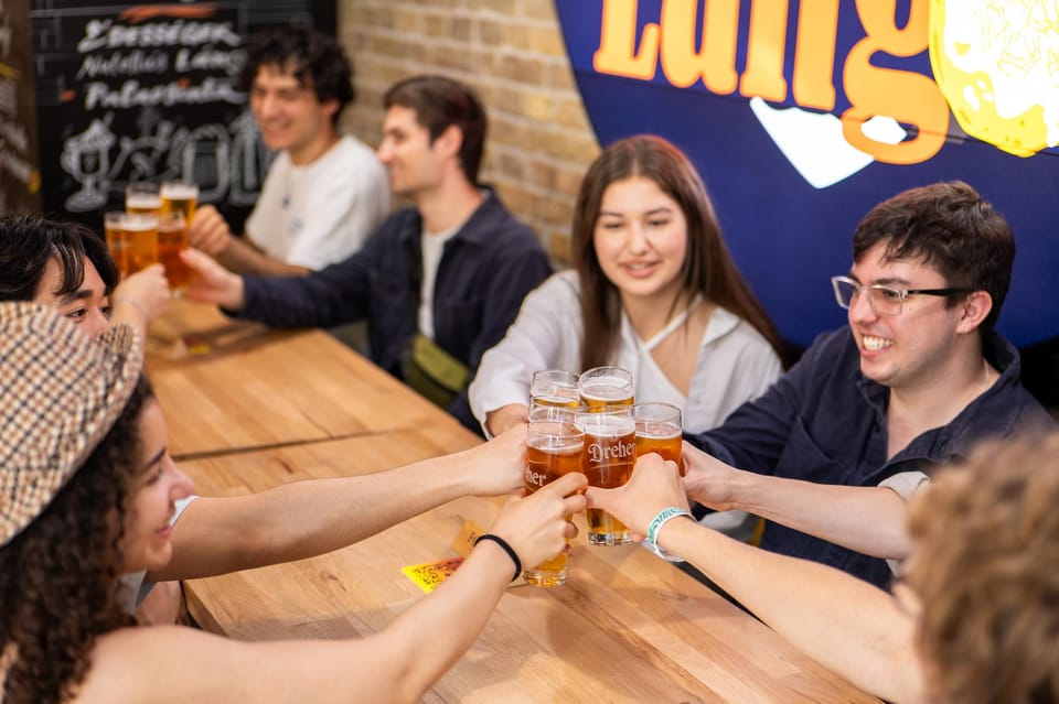 Budapest: Guided Food Tour with Wine, Beer, and Shots - Tokaji Sweet Wine, Pálinka, Beer, and Shots: Drinking With Guidance