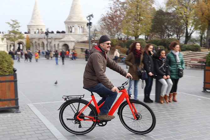 Budapest: Historic Downtown ride on E-Bicycles Buda & Pest - Parliament, Shoes on the Danube, and Chain Bridge in one clean sweep