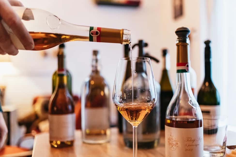 Budapest: Hungarian Wine Tasting with 7 Wines and Tapas - Tapas pairing with farm products just outside Budapest