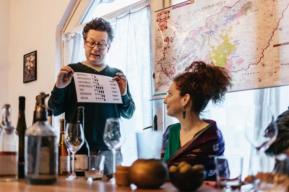 Budapest: Hungarian Wine Tasting with 7 Wines and Tapas - Practical details that can make or break your night