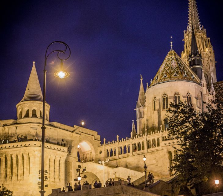 Budapest: Night Tour on MonsteRoller e-Scooter - Fisherman’s Bastion: the big viewpoint moment