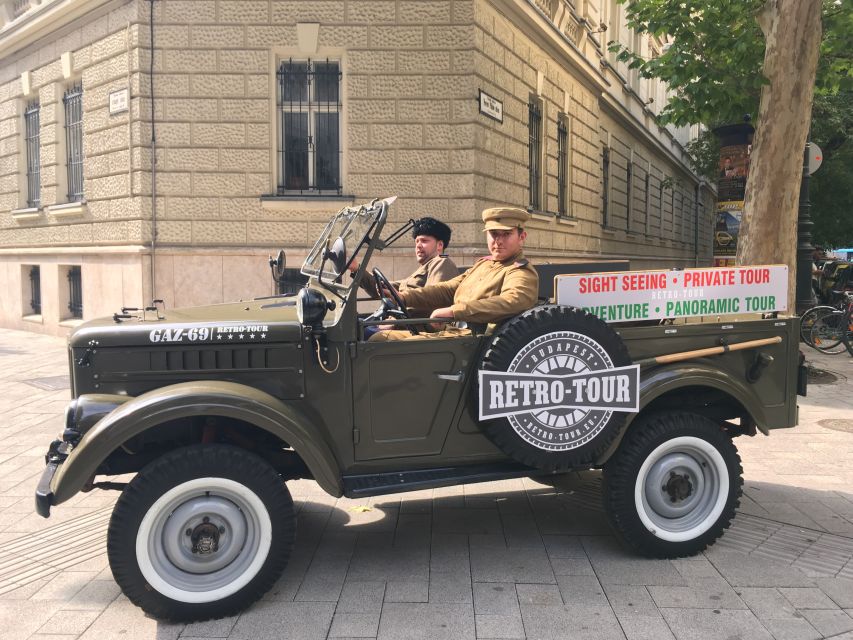 Budapest: Private City Tour with a Vintage Russian Jeep - Audio Guide, Live Driver, and That JBL Music Option