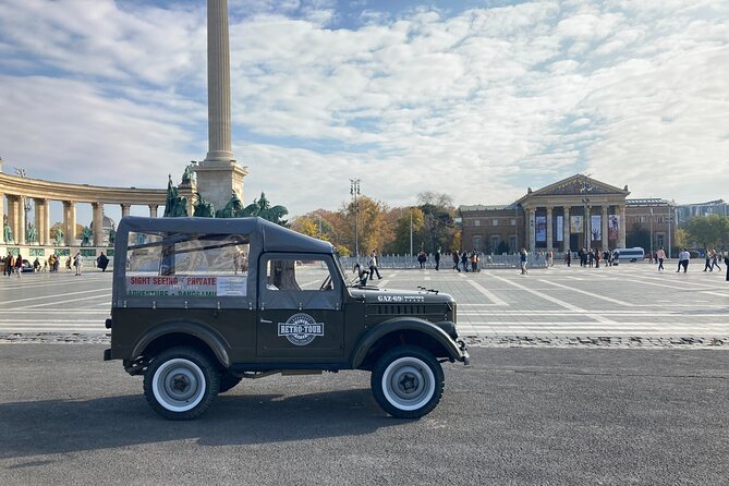 Budapest Private City Tour With a Vintage Russian Jeep - Castle District walk-by: Matthias Church exterior and the cobblestone mood