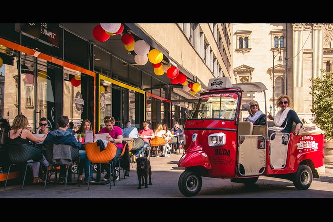 Budapest Private Tuk Tuk Tour with Wine Tasting and Cheese Platter - Beyond the obvious: small parks and Castle Garden style stops