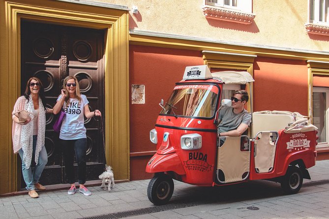 Budapest Private Tuk Tuk Tour with Wine Tasting and Cheese Platter - Ottoman-era stop and a quick bridge-and-parliament sweep