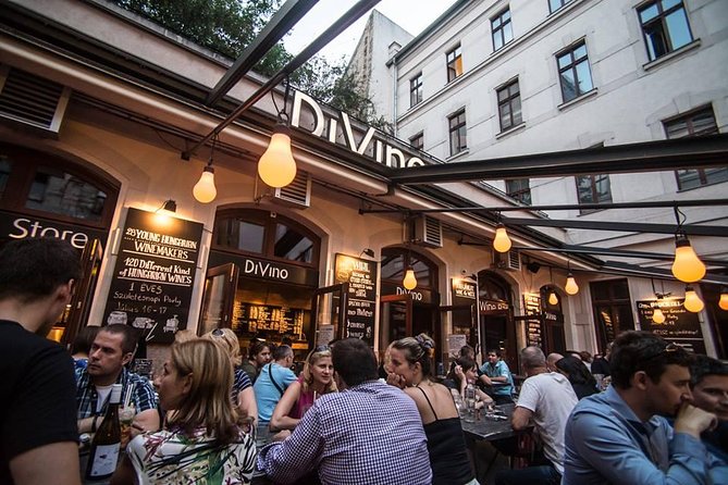 Budapest Private Tuk Tuk Tour with Wine Tasting and Cheese Platter - DiVino wine tasting and cheese platter: the included payoff