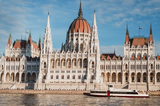 Budapest River Cruise with 1 Free Tokaj Frizzante and Audio Guide - Audio guide on your phone: 30 languages and the QR-code habit