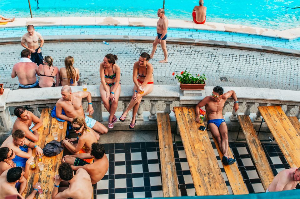 Budapest: Széchenyi Spa Day Ticket with Optional Upgrades - Outdoor Pools in the Courtyard: Warm Water and Classic Bath Vibes