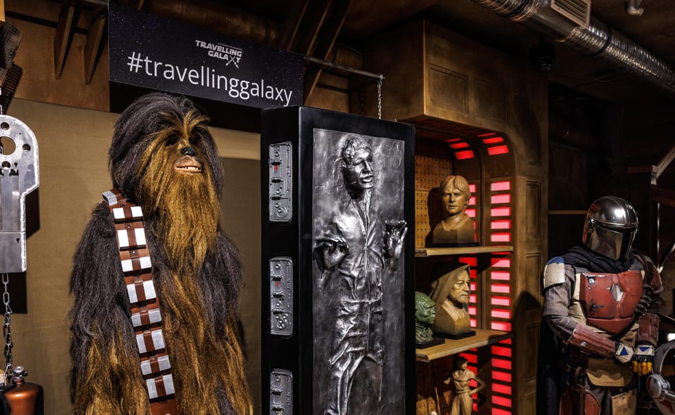 Budapest: Travelling Galaxy Star Wars Interactive Exhibition - Movie Locations Brought to Life with Lighting, Décor, and Scale