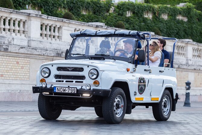 Private Budapest City tour with Classic Russian Jeep or G-Wagon! - Danube crossing: Chain Bridge and the Freedom Bridge