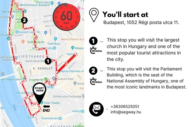Segway guided Tour in Downtown Budapest - The Largest Church of Budapest: Big Architecture, Short Stop
